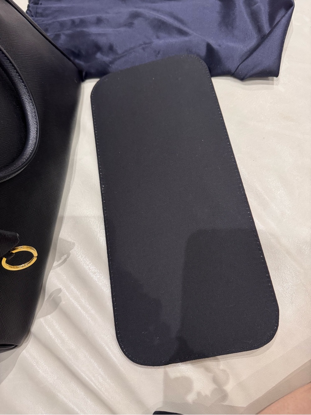 [Authentic] PRADA Saffiano Lux Galleria Medium Double Zip Tote in Black - Picture 15 of 16